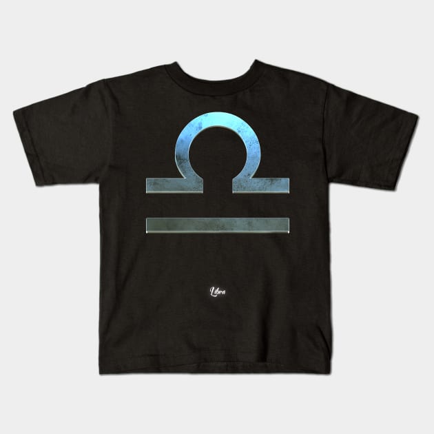 Libra Kids T-Shirt by ChrisHarrys